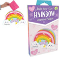 Peaceable Kingdom Valentines Box for Kids, Valentines Day Box Kit for Valentines Cards for Kids Classroom - Rainbow Mailbox Kit