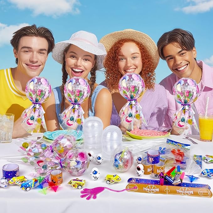 10 Pack Giant Lollipop Goodie Bags Fun Party Favors Birthday Return Gifts Classroom Prizes Candy Treats for Events