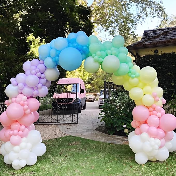110pcs Light Pink Balloons 12inch Pastel Pink Latex Party Balloons for Boys Girls Birthday Party, Baby Shower, Wedding, Gender Reveal, Baby Shower, Anniversary Party Decorations