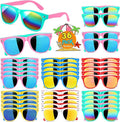 GINMIC Kids Sunglasses Bulk Party Favors, 36Pack Valentines Day Gifts UV 400 Protection Neon Sunglasses for Boys and Girls, Party Favor, Birthday Classroom Goodie Bags Party Supplies.
