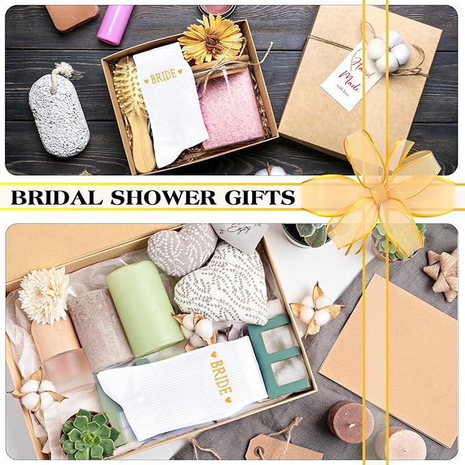 Etercycle Bride Socks For Women, Wedding Gifts Bride To Be Decorations, Soft Cotton Bridal Socks Engagement Gifts For Couples Bridal Shower Decorations Bachelorette Party Favor Honeymoon Essentials