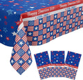 3 Pack America 250 Tablecloths Plastic America 250 Decorations 4th of July Table Covers for 2026 America’s 250th Anniversary Party Disposable Tablecloths
