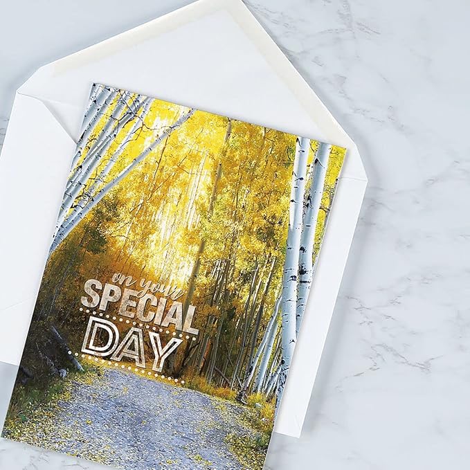 Current For Him Birthday Greeting Cards Value Pack - Set of 20, 10 Unique Designs, Large 5 x 7 Inch Cards, Sentiments Inside, Envelopes Included