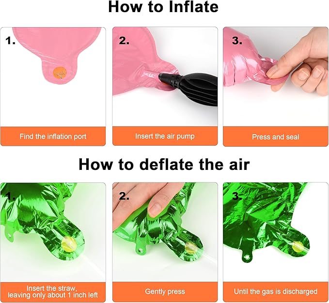 52 pcs Green Foil Letter Balloons with Air Pump, 16 Inch 2 A-Z Sets - Mylar Alphabet Balloon Kit for Birthday Banner & Party Decorations