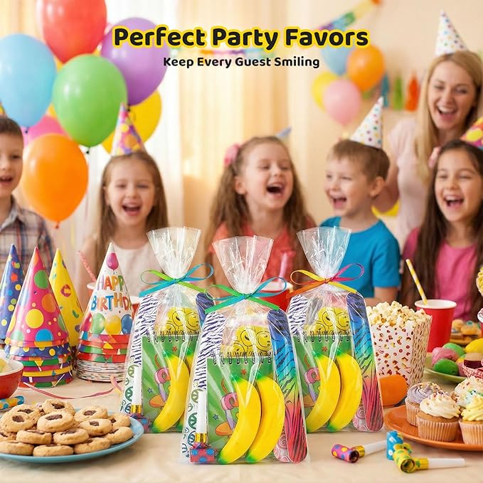 LovesTown 15PCS Banana Stress Toys, Banana Fidget Mini Squeeze Toys for Kids Party Favors