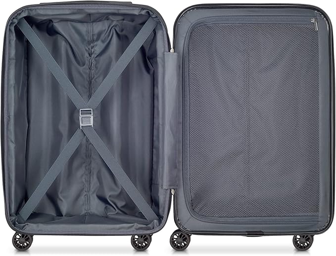 DELSEY PARIS Helium Aero Hardside Expandable Luggage with Spinner Wheels, Teal, 3-Piece Set (21/24/28)