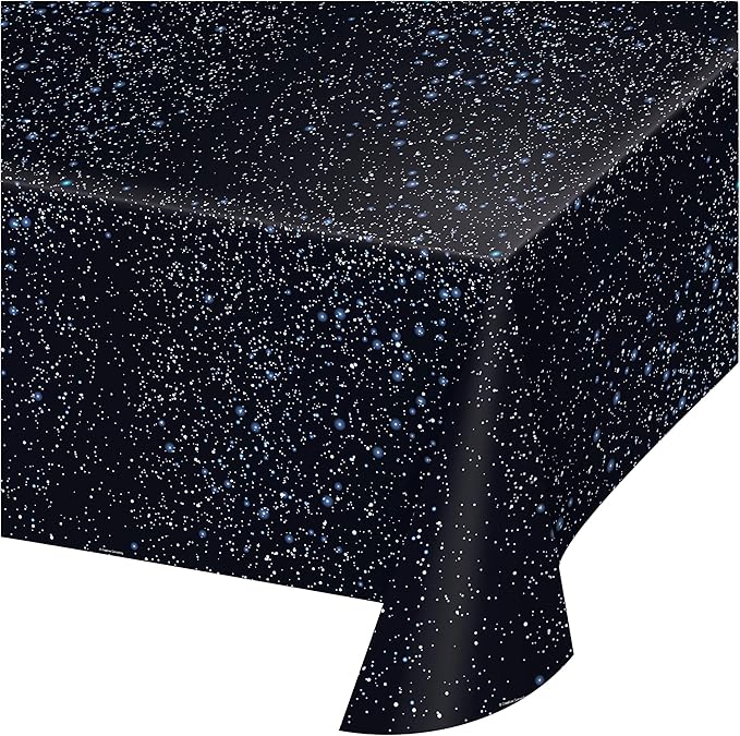 Creative Converting 725533 Plastic Tablecover, 54" x 108", Multicolor