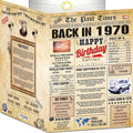 56th Birthday Card for Women Men - Back In 1970 Newspaper - 56 th Happy BIRTHDAY card - 56 birthday gift for Her Him - JUMBO size - 56th birthday decorations Dad Mom - Best gifts for 56 year old