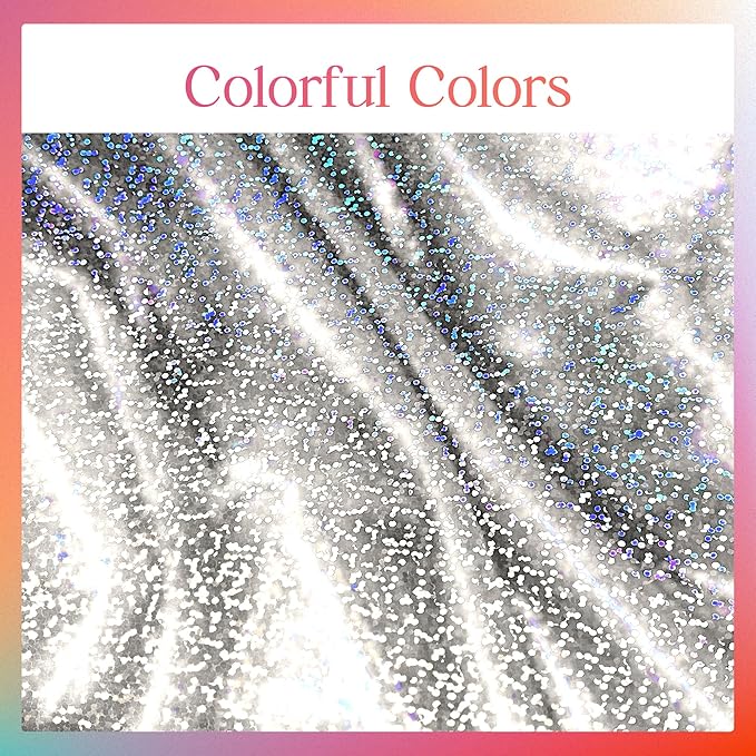 PalePink & Silver Holographic Tablecloth 40" x 108" Hot Pink Party Decoration Valentine's Day Birthday Party Table Decor Iridescence Plastic Table Cloth for Baby Shower Bachelorette Party Supplies