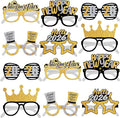 KatchOn, 2026 Glasses New Years - Pack of 12 | NYE Photo Booth Props, New Years Eve Party Supplies 2026 | 2026 New Years Glasses, New Years Decorations 2026 | New Years Photo Booth Props