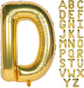 Letter Balloons 40 Inch Giant Jumbo Helium Foil Mylar for Party Decorations Gold D