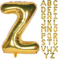 Letter Balloons 40 Inch Giant Jumbo Helium Foil Mylar for Party Decorations Gold Z