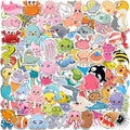 Summer Stickers, 100Pcs Beach Stickers for Kids - Vinyl Summer Games Toys Gifts Activities Party Favors Supplies, Motivational Reward Stickers for Kids Classroom Must Haves School Supplies