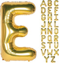 Letter Balloons 40 Inch Giant Jumbo Helium Foil Mylar for Party Decorations Gold E