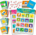 Gethelud Baby Shower Bingo Game, 25 Bilingual Spanish & English Bingo Cards for Gender Reveal Party, Baby Shower, Game Favors, Supplies, Decorations for Adults (25 Players)