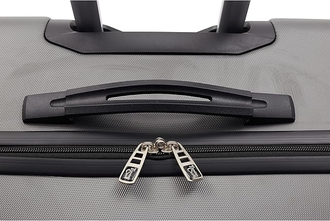 Travelers Club Harper Luggage, Charcoal, 2 Piece Set