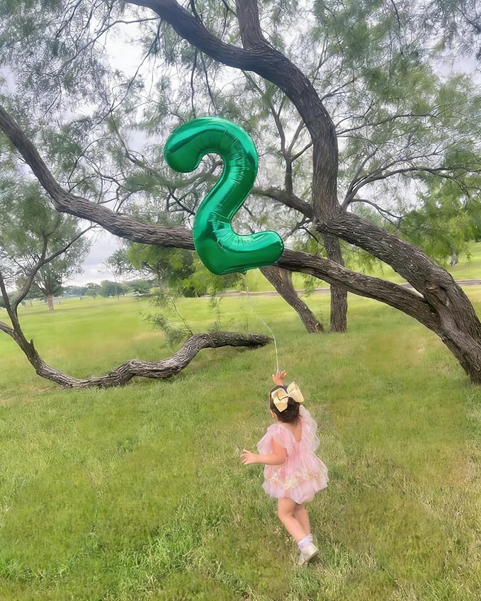 Number 12 Balloons, Balloons for Woman Man 12th Dark Green Birthday Party Decoration, 40 Inch Foil Number Ballon for 12, 21 Anniversary, Bridal Shower, Graduation, Valentine's Day, Easter