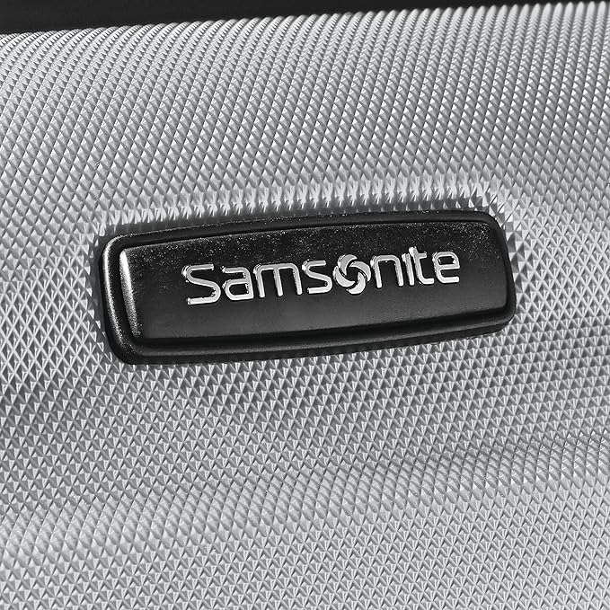 Samsonite Omni PC Hardside Expandable Luggage with Spinner Wheels, Silver, 3-Piece Set (20/24/28)
