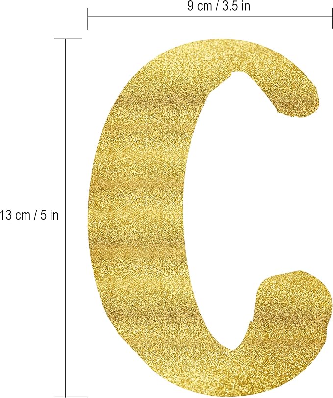 Pre-Strung Cheers to 10 Years Gold Glitter Banner - 10th Birthday and Anniversary Decorations for Boys and Girls - Party Supplies and Gifts