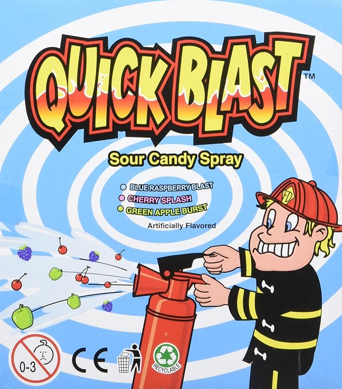 Wholesale Kidsmania Quick Blast Sour Candy