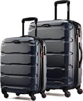 Samsonite Omni Pc Hardside Expandable Luggage with Spinner Wheels (Navy, 2-Piece Set (20/28))