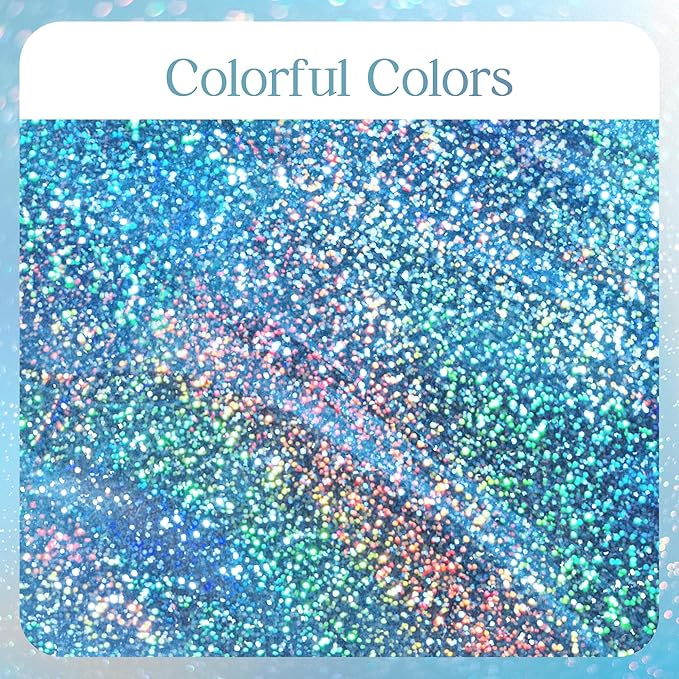 Sparkling Holographic Laser Tablecloth - Shimmering, Waterproof, Easy to Clean - Ideal for Bachelorette, Birthday, Wedding, and Anniversary Party Decorations (Pink & Light Blue, 2)