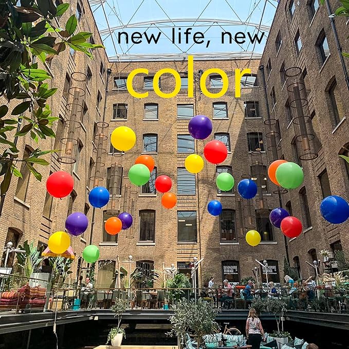 20 pieces 24 inch Large Primary color Balloons Giant Assorted Colors Latex Balloon Jumbo Balloons for Birthday Wedding Party anniversary Festival Event Carnival Decorations