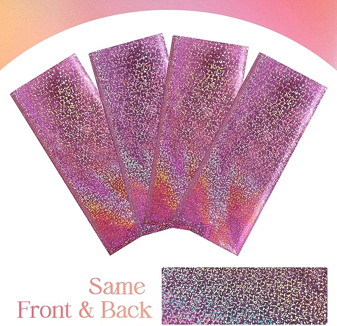 8 Pcs Pink Holographic Laser Tablecloths Iridescence Shiny Table Covers 40" x 108" Aqua Foil Rectangle Table cloths for Baby Shower Undersea Ocean Birthday Party Winner Wedding Party Décor
