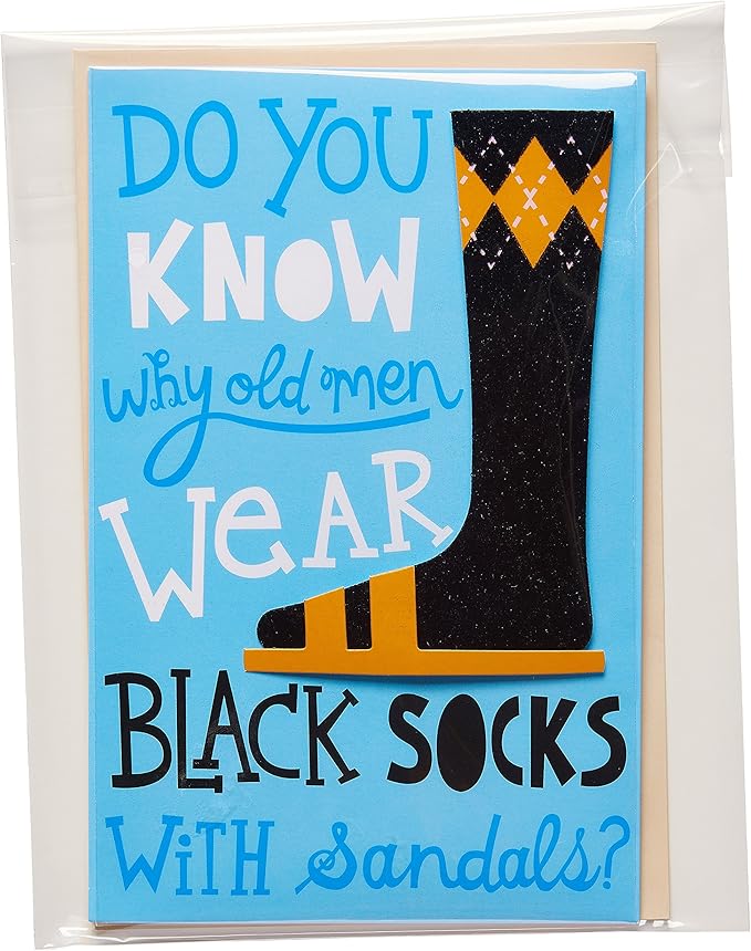 American Greetings Funny Birthday Card for Him (Old Men)