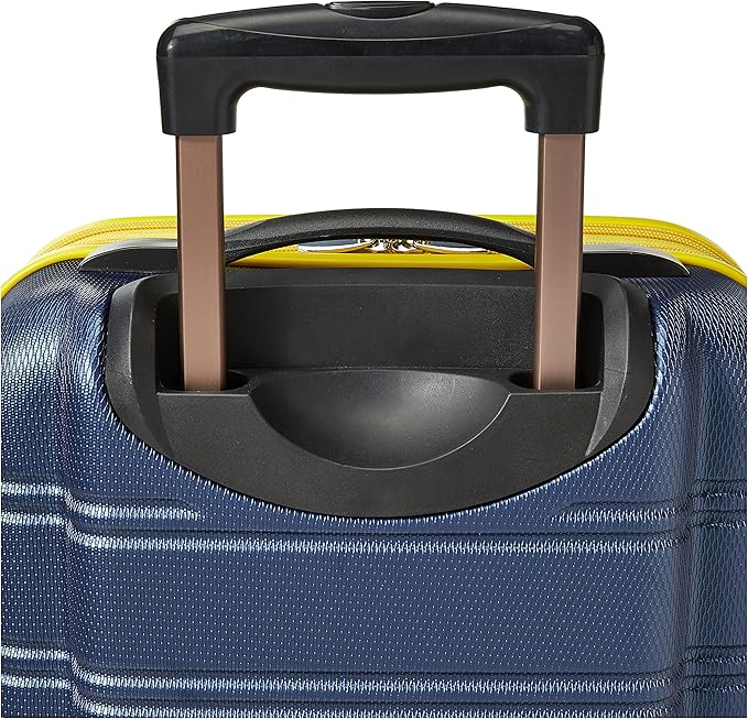 Rockland Melbourne Hardside Expandable Spinner Wheel Luggage, Carry-On 20", Navy