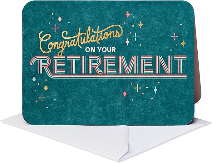 American Greetings Retirement Card (You'll Be Missed)