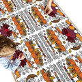 OHOME Thanksgiving Coloring Tablecloth - Thanksgiving Decorations Table Decor - Friendsgiving Banner for Door Wall | Crafts Games for Kids,54" x 88"