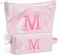 Stocking Stuffers for Teen Girls Gifts Trendy Stuff, 2025 Christmas Gifts Cute Makeup Bag, 6-12 Year Old Girl Birthday Gift, Personalized Christmas Stocking Stuffers for Girls, Light Pink M