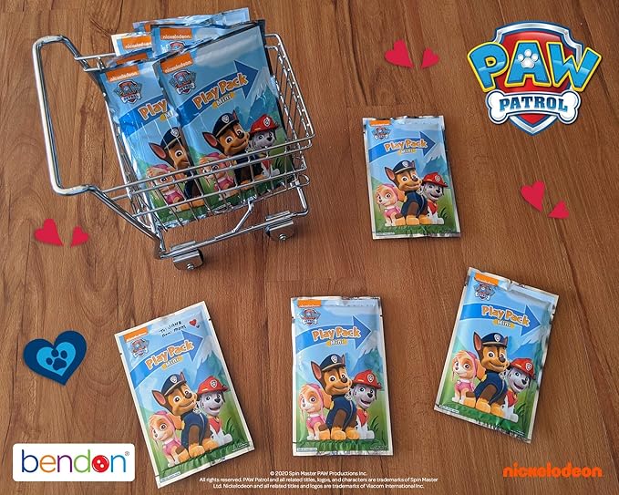 PAW Patrol Mini Play Packs Party Favors - 10 Pack Coloring Activity Set with Stickers & Crayons for Kids, Classroom Prizes, Birthday Gift Bag Toys