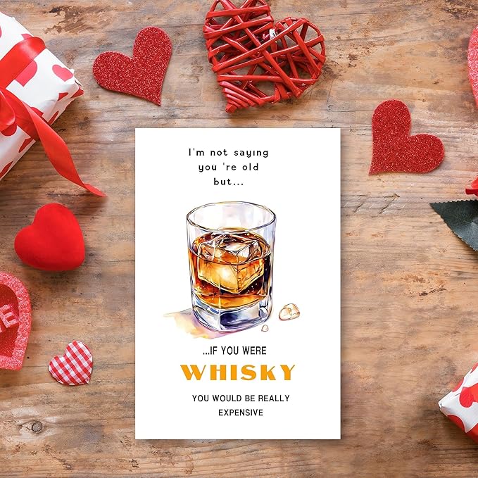 Funny Birthday Card for Men Husband, Birthday Card for Him Friend Boyfriend, Bday Cards Gifts Funny