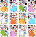 JOYIN 24PCS 9"x6" Make a face Stickers for Kids, Make Your Own Ocean Animal Stickers, Sea Party Favors Kids Crafts, Goodie Bags Stuffers, Classroom Rewards