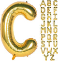 Letter Balloons 40 Inch Giant Jumbo Helium Foil Mylar for Party Decorations Gold C