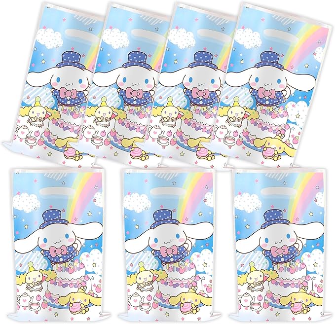 Jlemon 30pcs Birthday Party Gift Bags Candy Goody Bags Birthday Party Supplies Decorations (Style H)