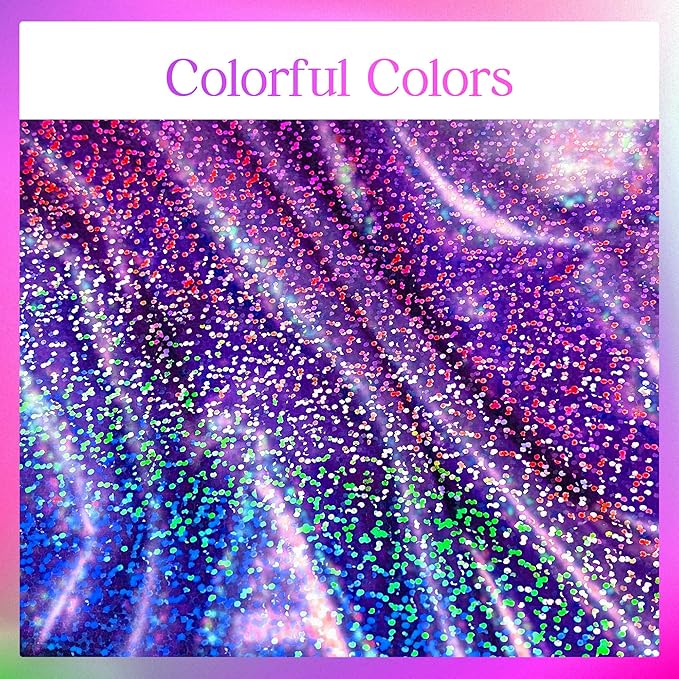 2 pcs Purple Holographic Plastic Tablecloths Laser Table Covers 40" x 108" Foil Disposable Table Cloths for Party Birthday Wedding Christmas Holiday Party Decorations