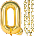 Letter Balloons 40 Inch Giant Jumbo Helium Foil Mylar for Party Decorations Gold Q