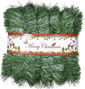 DearHouse 33 Foot Christmas Garland, Artificial Pine Garland Holiday Decor for Outdoor or Indoor Home Garden Artificial Green Greenery, or Fireplaces Holiday Party Decorations