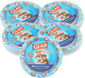Glad for Kids Paw Patrol Disposable Paper Plates, Heavy Duty Soak Proof Microwavable Kids Plates for Parties, Birthdays, and Everyday Meals, Core Pups Blue, 8.5 Inch, 20 Count - 5 Pack