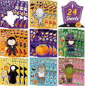 OHOME Halloween Party Favors - DIY Crafts Stickers for Kids | Kids Halloween Games Toys Gifts Treats Decorations Activities Party Supplies(24 Sheets)