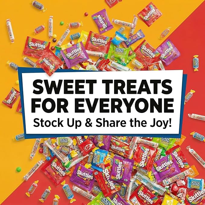 CANDYMAN Assorted Candy Variety Pack 20lbs, Easter Candy Bulk Individually Wrapped, Party Favors Goodie Bags, Pinata Stuffers, Birthday Parties
