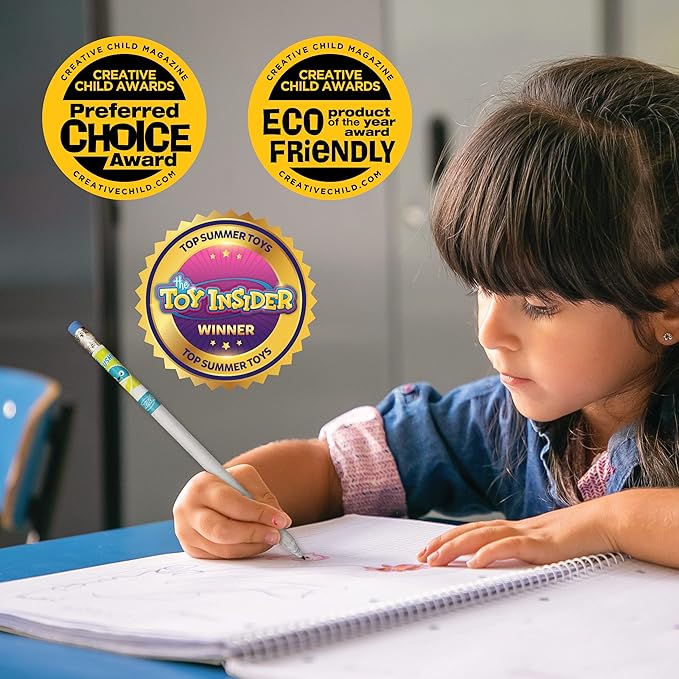 Graphite Smencils (2 Pack) - HB #2 Scented Pencils, 5 Count, Gifts for Kids, School Supplies, Classroom Rewards