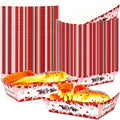 100 PCS Derby Paper Food Trays, Large Capacity Snack Trays Derby Decorations, Run for The Roses Disposable Plates, Kentucky Horse Themed Party Decorations for Table Decor Supplies