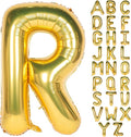 Letter Balloons 40 Inch Giant Jumbo Helium Foil Mylar for Party Decorations Gold R