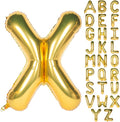 Letter Balloons 40 Inch Giant Jumbo Helium Foil Mylar for Party Decorations Gold X