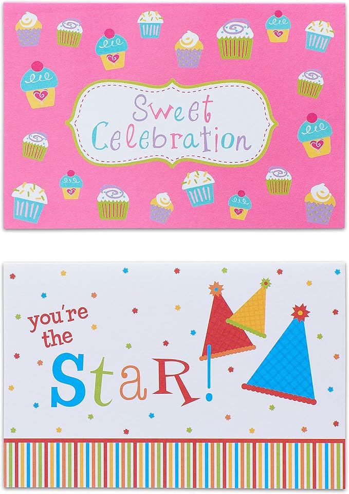 American Greetings Birthday Cards Assortment, Fun (12-Count)