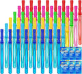 JOYIN 48 PCS 14.6’’ Big Bubble Wands for Kids, Bubble Wand with Refill Solution for Summer Toy Party Favor, Outdoors Toy Activity, Easter Basket Stuffers, Birthday Gift
